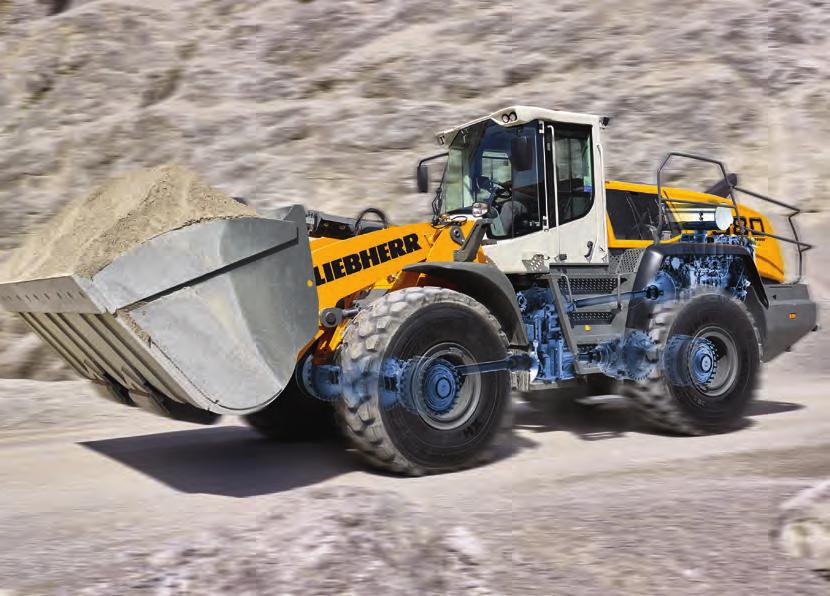 Performance Power for Increased Productivity he innovative Liebherr-XPower driveline considerably increases working efficiency.