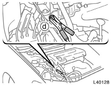 Do not connect it to or near any part that moves when the engine is cranked.