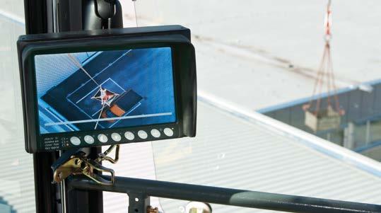 Superbly equipped Hook camera You can keep the load in view at all times on the screen in the