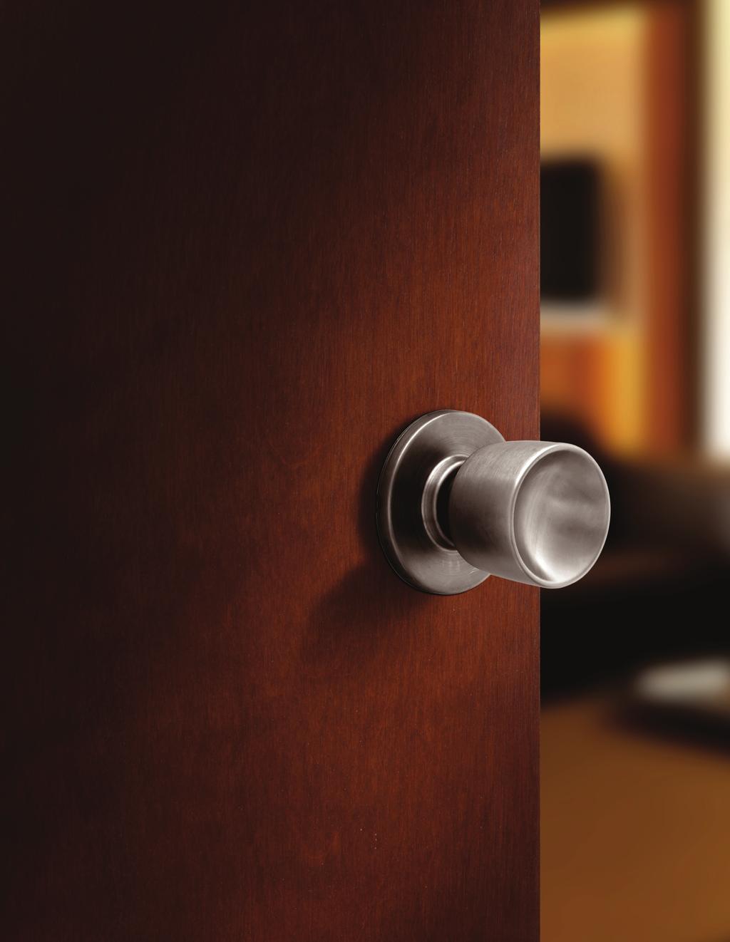 A Series Medium traffic commercial and heavy-duty residential locks From military barracks and offices, to fine residential homes, A Series knobs easily stand up to constant use and abuse, while