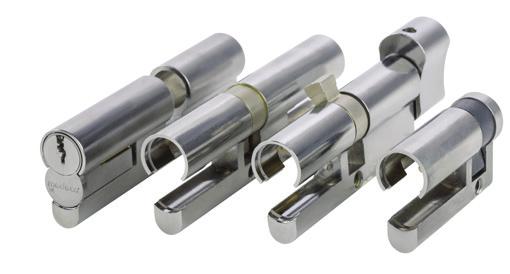 International Cylinders 109 EPIC Euro Profile Interchangeable Core Medeco EPIC-Euro Profile cylinders are designed to accept a special, slab-sided, small format interchangeable core (SFIC) cylinder