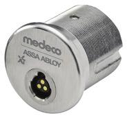 26 Medeco XT Medeco XT Rim and Mortise Cylinders The Medeco XT Rim and Mortise electronic cylinders are a simple and direct replacement for mechanical Rim and Mortise cylinders.