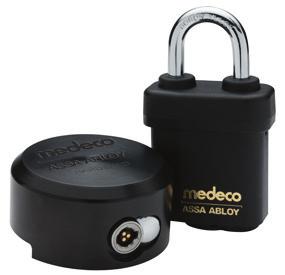 Medeco XT 29 Padlocks The Medeco XT electronic padlock cylinders are ideal for loss & liability management at off site or hard to reach locations.