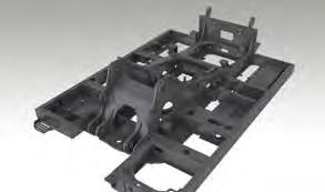 For ultimate durability, the idler frames and motor brackets are reinforced.