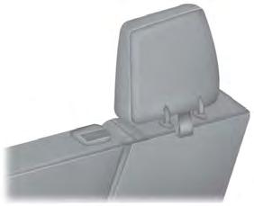 The head restraint consists of a trimmed foam covering over the upper structure of the seatback. Third Row Head Restraints The third row head restraints are non adjustable, but you can fold them.