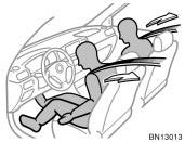 Seat belt pretensioners The driver and front passenger seat belt pretensioners are designed to be activated in response to a severe frontal impact.