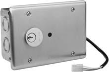 Alarmed Exit Devices (cont.) The DE5101, like the Chexit system, is used on delayed exit application and is ideal for controlled areas.