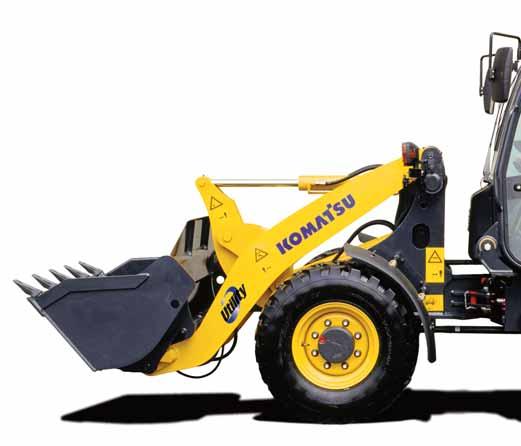 WA65-5 C OMPACT W HEEL L OADER WALK-AROUND The ground-breaking design of the WA65-5 revolutionizes this class of compact wheel loaders.