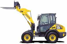 C OMPACT W HEEL L OADER WA65-5 Ease of Operation Operators of compact wheel loaders are often challenged by a variety of applications. Therefore, easy operation of machine is a must.