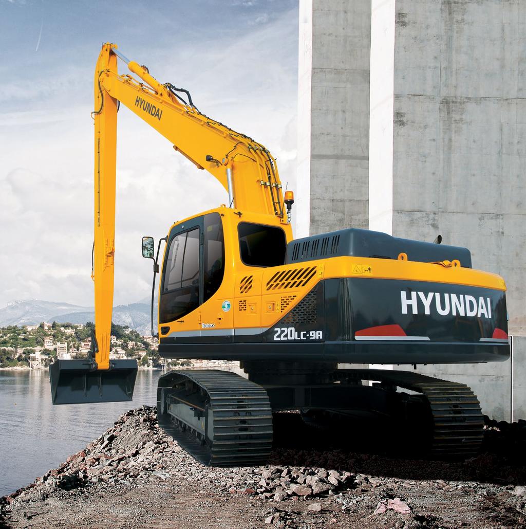With Tier 4 Interim Engine installed MOVING YOU FURTHER hyundai heavy industries