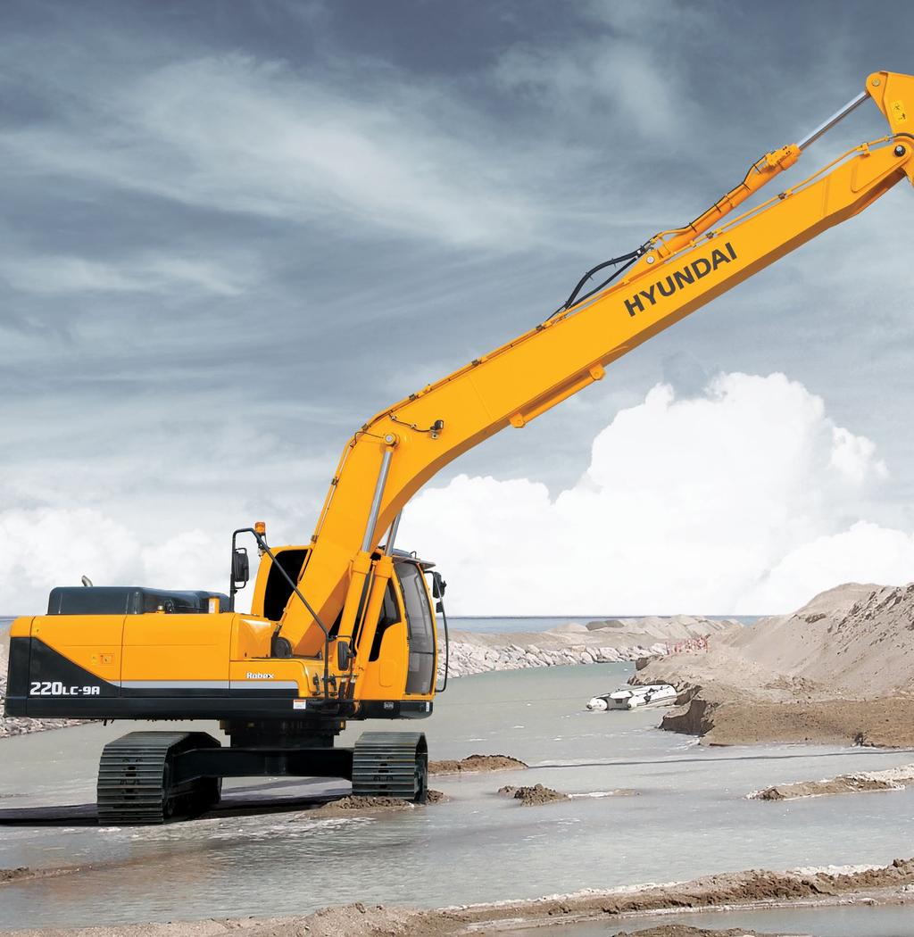 Pride at Work Hyundai Heavy Industries strives to build stateofthe art earthmoving equipment to give every operator maximum performance,