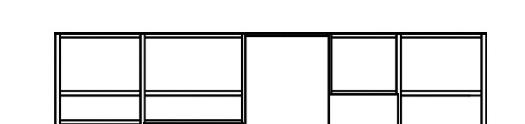 Suggestion 677 Quantity 7 06 Description Panel, 7 grids, D 35 35 3038 Shelf, 50 x 0 3046 Shelf, 60 x 9 3030 Shelf, 40 x 34044 Door, 4 grids, W 50 3405 Door, grids, W 60 77 Height reduction door :