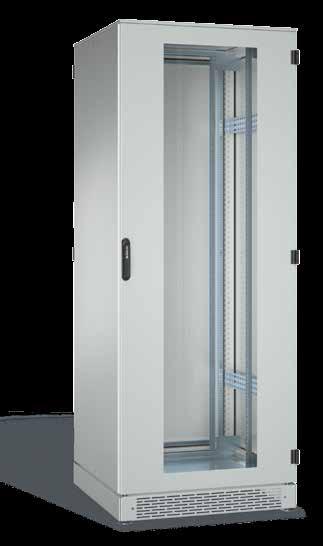 SCHÄFER IS-1 IT Cabinet IP55 rating High-grade steel cabinets (light grey RAL 7035).