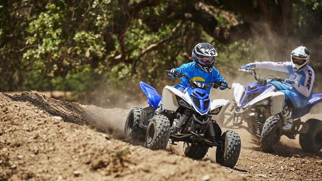 Yamaha Leisure ATVs Exploration, a world of fun and a thrilling outdoor experience with friends - that's the promise of Yamaha's leisure range. Choose from sporty models to long-distance trail models.