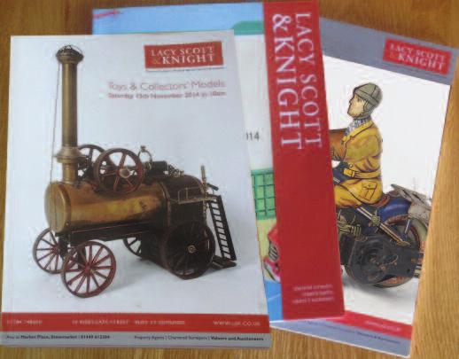 CATALOGUE SUBSCRIPTIONS If you would like to receive further catalogues (which include price results postsale) for Model Sales at the Auction Centre please complete this form and return it to our