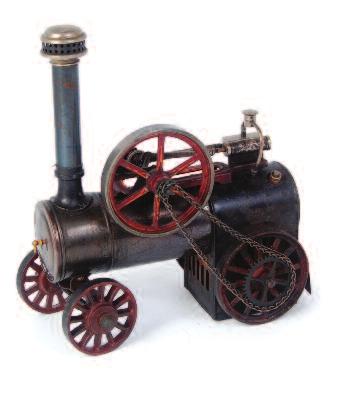 Mcnarry 200-300 33 Wilesco D365 Dampfwalve steam roller, Old Smoky, unboxed example that has been fired, with turning wire 50-60 34 Mamod,TE1A, traction engine, used condition with scuttle and