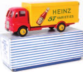 894 Tracteur Unic Car Transporter Dinky Toys Service Livraison silver and orange body, box with 3 packing pieces (NM,BVG) 120-150 1982 Dinky France, 893 Tracteur unic Saharien, pipe