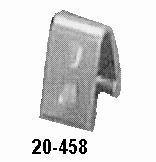 Ea. 7.00 R 20-457 SCREW DOWN type, 4 required, Ea. 3.50 R 20-458 TOP SWITCH CLIP, holds top switch together, 4 req.