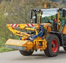 for hedge cutting. MFK 500 transport The FME 500 with its reach up to 6.