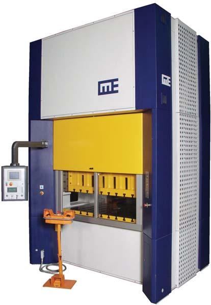Mechanical Presses series DM Technical data / Press Type The presses of range DM, are eccentric presses with twin-crankshafts and connecting rods, ideal for extremely accurate processes and for