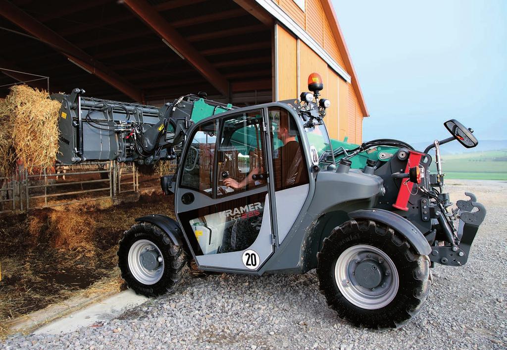 Well-built for toughest conditions. The sturdy and stable telehandlers from Kramer. Regardless of what you do.