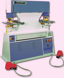 PUNCH RANGE Punch station-applications (optional equipment) Minimum deform stripper assembly Minimum deform stripper assembly to give minimum deformation while punching close pitch holes in flat bar.