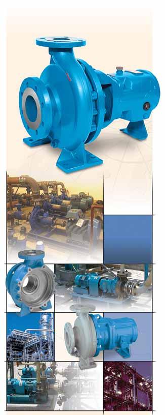 Goulds IC Series Worldwide Solutions for Process Pumping and Controls Reducing Pump Life Cycle Costs Goulds Pumps IC family of ISO chemical process pumps is designed in accordance with ISO 5199 and
