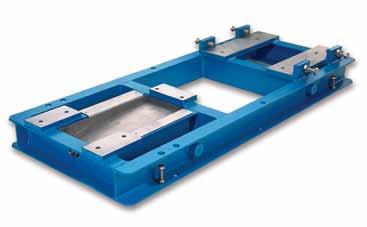 Standard Baseplate Design Rigid fabricated steel design Machined pump and motor mounting surfaces make final alignments quick and accurate Dimensions conform to ISO