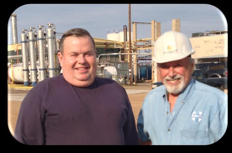 Marketing Biodiesel marketing and sales (Left) Darrell Duboc, CEO with Ian Lawson, Sales &