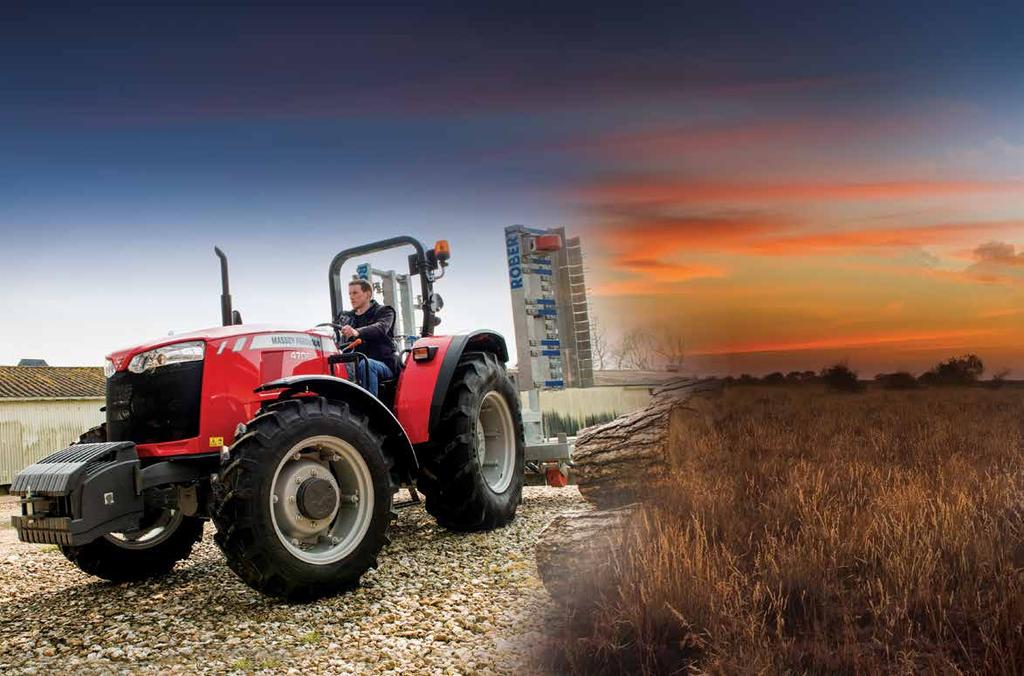 04 www.masseyferguson.com MF 4700 Since the inception of the brand, Massey Ferguson has produced more than four million tractors in the 60-130hp bracket.