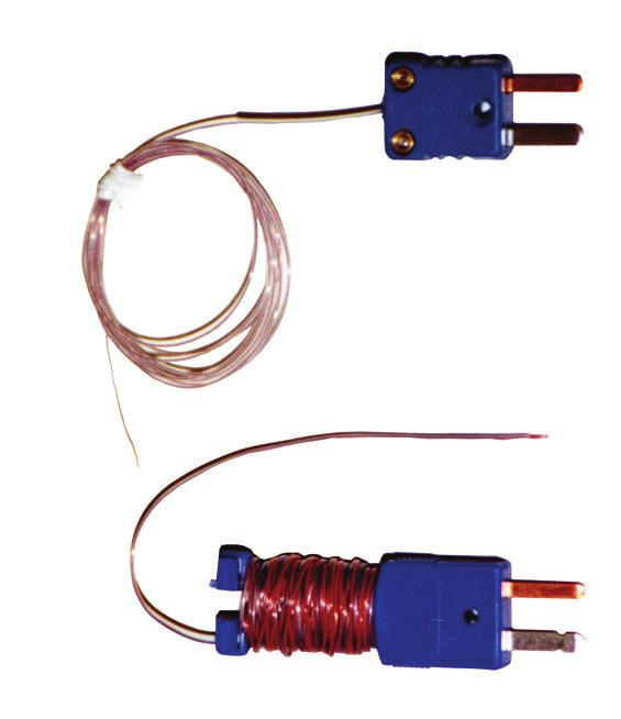 12185 Wire Sensors Flexible 30-gauge thin wire thermocouple. Ideal for small volumes and hard-to-reach spots.