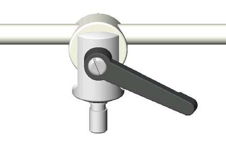 1 Adjustments at the ceiling / wall attachment Adjusting the spring arm Note: Maximum additional load at spring arms: Spring arms are equipped with different springs to compensate the lamp / device