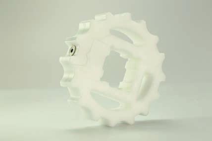 b. Not compatible with ThermoLace No. of Teeth Pitch Dia. Pitch Dia. Outer Dia. Outer Dia. S8050 Split Sprocket Data abc Available Bore Sizes U.S. Sizes Metric Sizes Hub Width Hub Width Round Square Round Square 8 5.