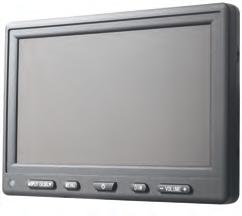 Up to four cameras or receivers can be connected to the switch box, in addition to the quad-split monitor for displaying the camera images.