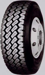 Drive Axle 704R Drive axle tyre engineered with the help of YOKOHAMA s advanced technologies for regional operation. Extra wide tread design produces long tread life and maximized wet/snow traction.
