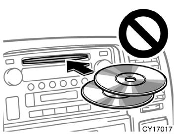 YOUR COMPACT DISC PLAYER WITH CHANGER (type 2) When you insert a disc, push the LOAD button and gently push the disc in with the label side up.