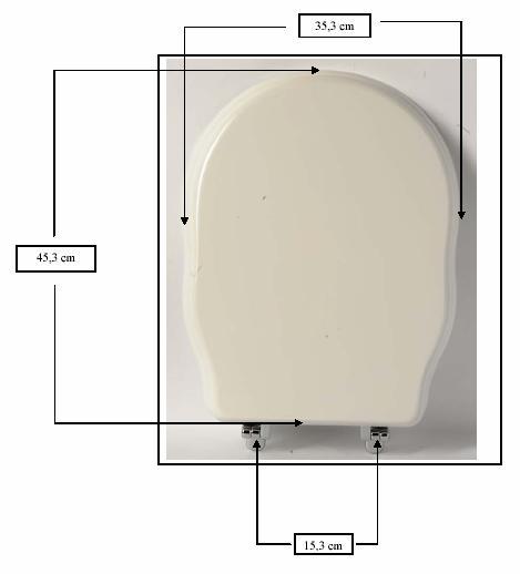 VERSAILLES TOILET SEAT DIMENSIONS (not provided) Material: