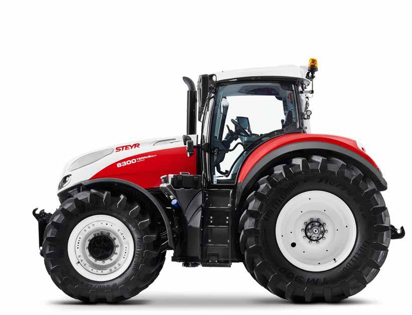 STRONG, STRONGER, TERRUS Our engineers have gone to extraordinary lengths to build a tractor that really does have what it takes to deliver stupendous