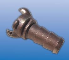 The same size coupling end is used on all sizes making for easy interchange of different size hose assemblies.