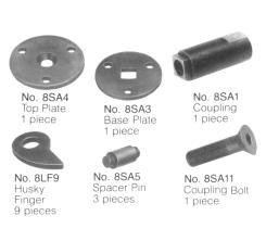 8SA11 Coupling Bolt ATP 2 Heavy Duty ' HUSKY Finger Head For removing exceptionally heavy