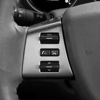 CRUISE CONTROL To activate the cruise control, push the ON.OFF switch. The indicator light in the instrument panel will illuminate.