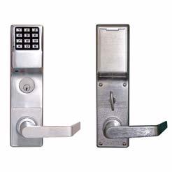 TRILOGY ELECTRONIC DIGITAL MORTISE LOCKS WITH PRIVACY & RESIDENCY FEATURES DL4500 SERIES - Electronic battery operated digital proximity lock.
