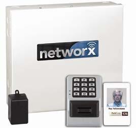 TRILOGY NETWORX WIRELESS KEYPADS AND NETPANEL Trilogy Networx Wireless Keypads and Netpanel combine to provide the ideal wireless keypad solution for use with mag locks, strikes and electrified exit