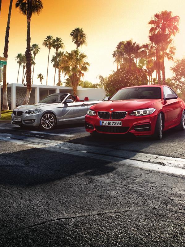 The Ultimate Driving Machine THE BMW 2 SERIES COUPÉ AND CONVERTIBLE. PRICE LIST.