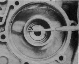 Remove modulator end OEM valve. B. Slide return spring over the TCI brake valve. C. Insert brake valve and spring Into the modulator valve bore. This should slide in and out freely. D.