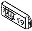 EH0 or EH0 C or D Electrical 9 8 6 Item Part -80-0 Terminal strip -06- Service controller, fits all a -00-8 Service controller, thru C -9-0 Transformer -99-0 Relay base A98-00 Cover 6 -- Snap bushing