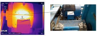 thermal images of moving targets in real time Can identify