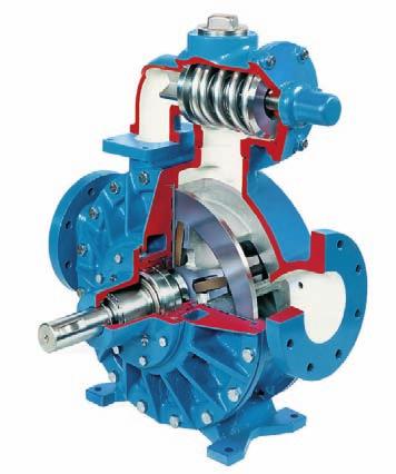 Wear-Resistant, Abrasive Liquid s Blackmer wear-resistant pumps are specially designed for handling liquids with suspended abrasive particles, such as inks, paints, crude oil, waste oils and solvents.