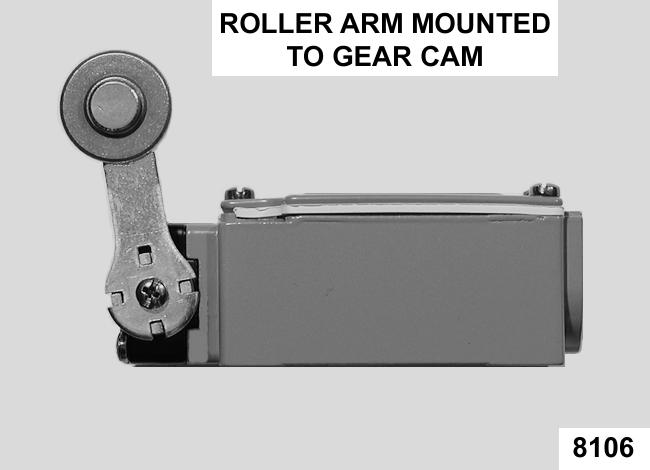 Rotate the roller arm adaptor counterclockwise 1 tooth, re-engage teeth and release the adaptor. G.
