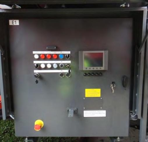 CONTROL SYSTEM 24 volt PLC and CanBus System LCD Display screen with operating